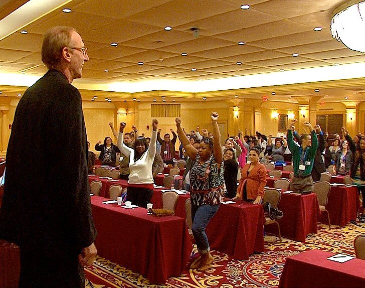 Joe Robinson delivers work-life balance keynote