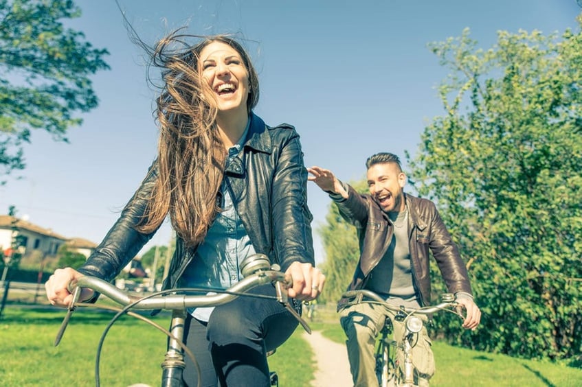 Bicycle riders