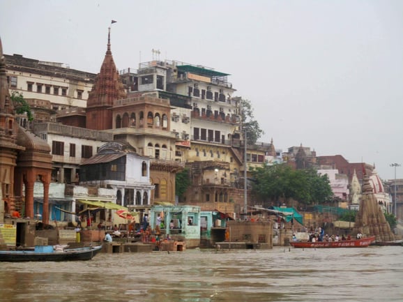 Ganges river architecture copy